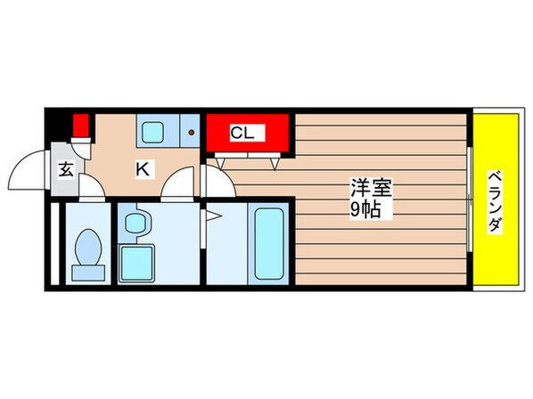 アンソレイエの物件間取画像